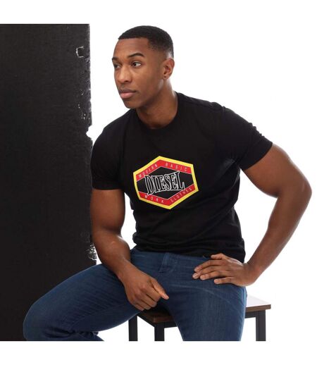 T-shirt T-diegor 15-i Homme Noir Diesel