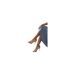 Sandales Larges Sabra Femme Rose Doré Where's That From-1