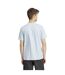 Mens Logo Single Jersey T-shirt Blue Adidas-1