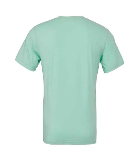 T-shirt Cvc Adulte Turquoise Pâle Chiné Bella + Canvas