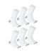 Lot de 6 mi-chaussettes homme Ecopack Sport Athena-1