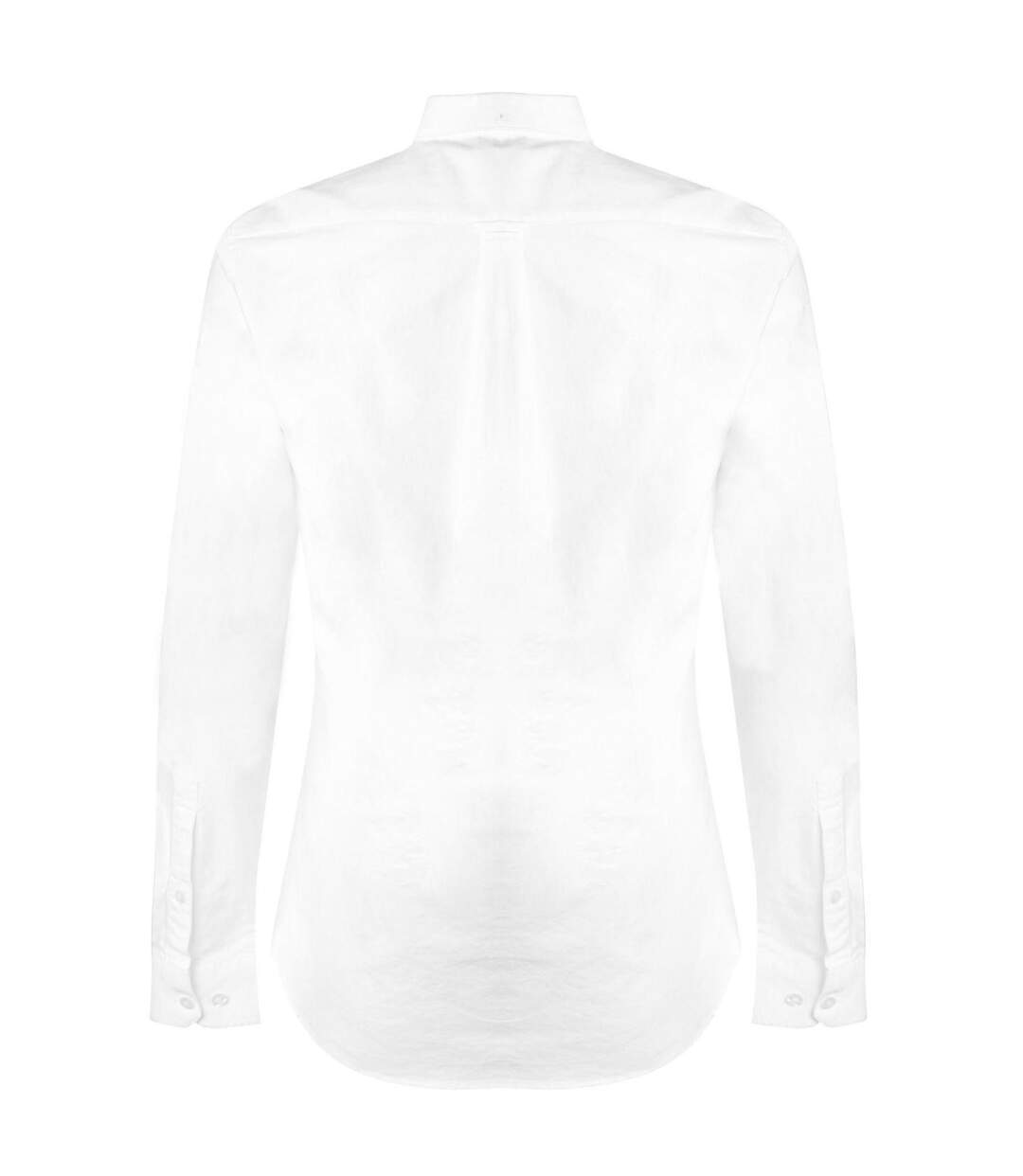 Chemise À Boutons Manches Longues Motif/style Rétro Homme Blanc Farah-2