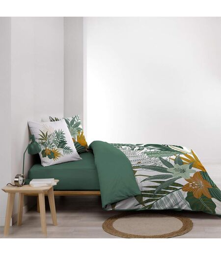 Parure de Lit 3 Pièces Florida 260x240cm Vert