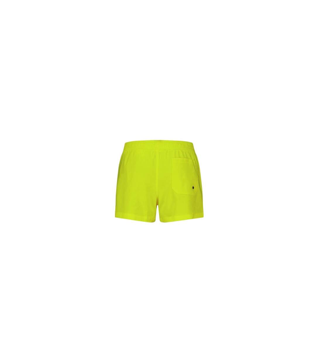 Mens Logo Swim Shorts Yellow Puma-2