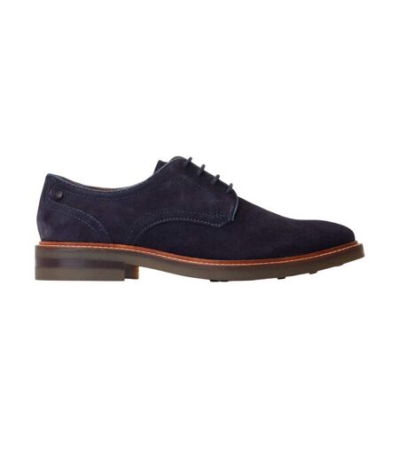 Mens mawley suede derby shoes navy Base London