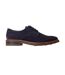 Mens mawley suede derby shoes navy Base London-3