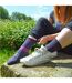 3 Paires Chaussettes de Randonnée Femme Rayées Été-3