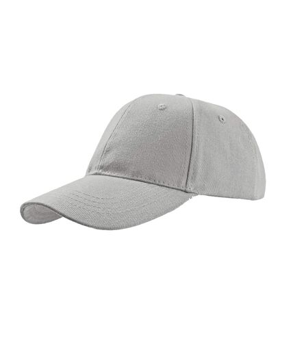 Atlantis Liberty Six Brushed Cotton 6 Panel Cap (White) - UTAB195