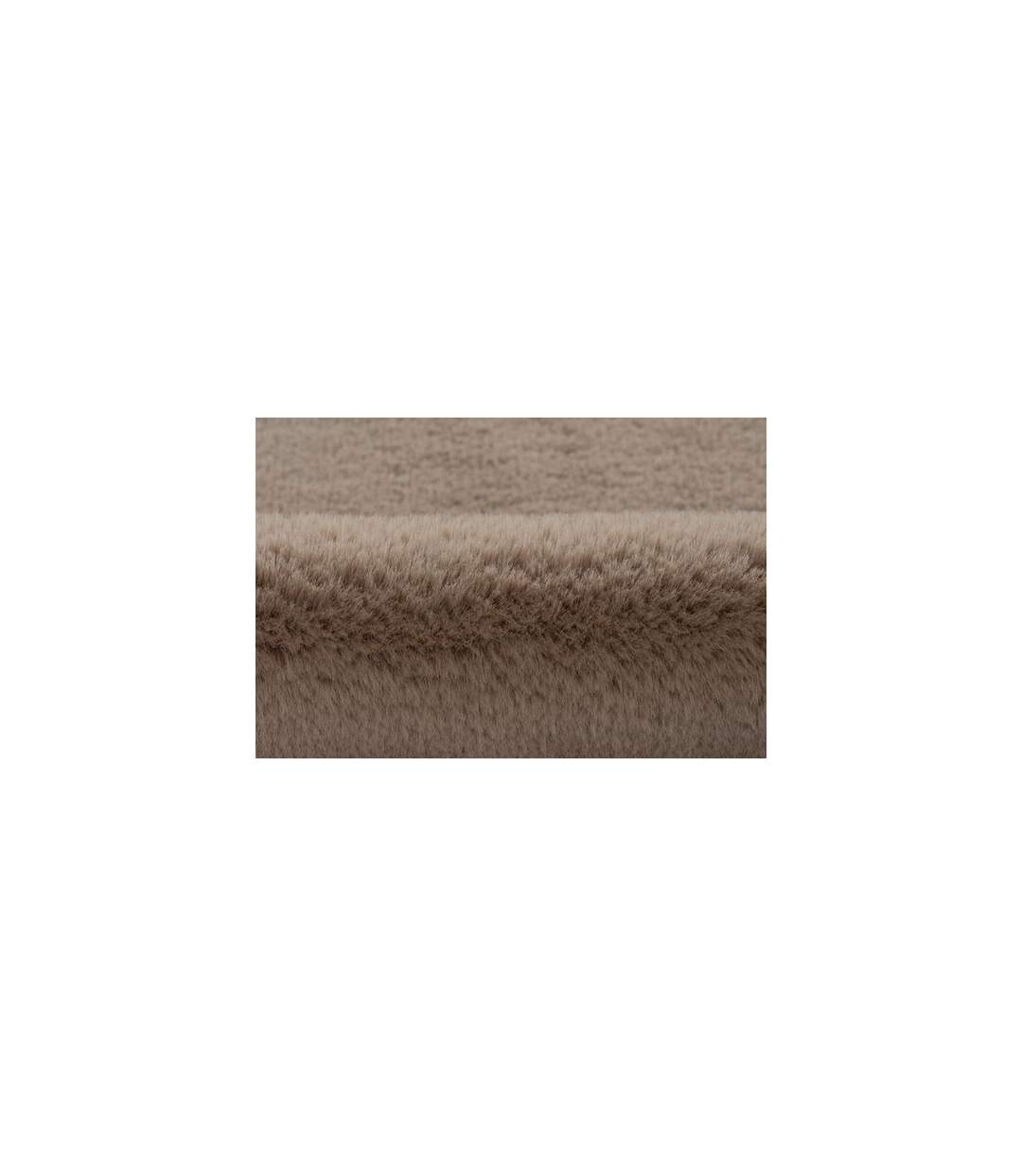 Tapis Imitation Fourrure Kunda 60x90cm Taupe-3