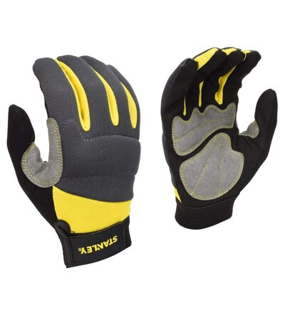 Gants De Sécurité Sy660 Homme Jaune Gris Noir Stanley
