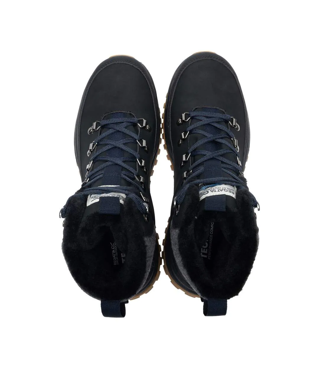 Chaussures Montantes De Marche Winsfield Homme Noir Regatta-4
