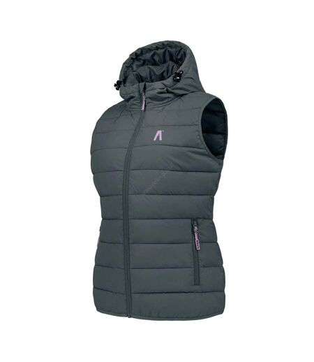 Womens/ladies Monza Gilet Graphite Alpinus
