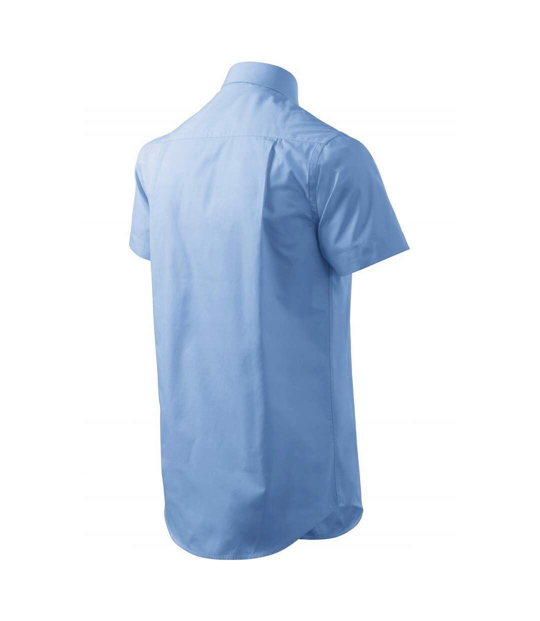 Chemise Motif/style Uni Chic Homme Bleu Malfini-4
