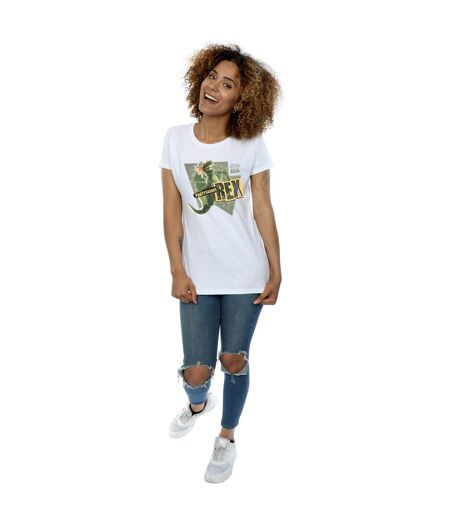Disney T-shirt en coton Womens/Ladies Toy Story Partysaurus Rex (Blanc) - UTBI44262
