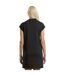 Robe T-shirt Femme Noir New Morning Studios-3