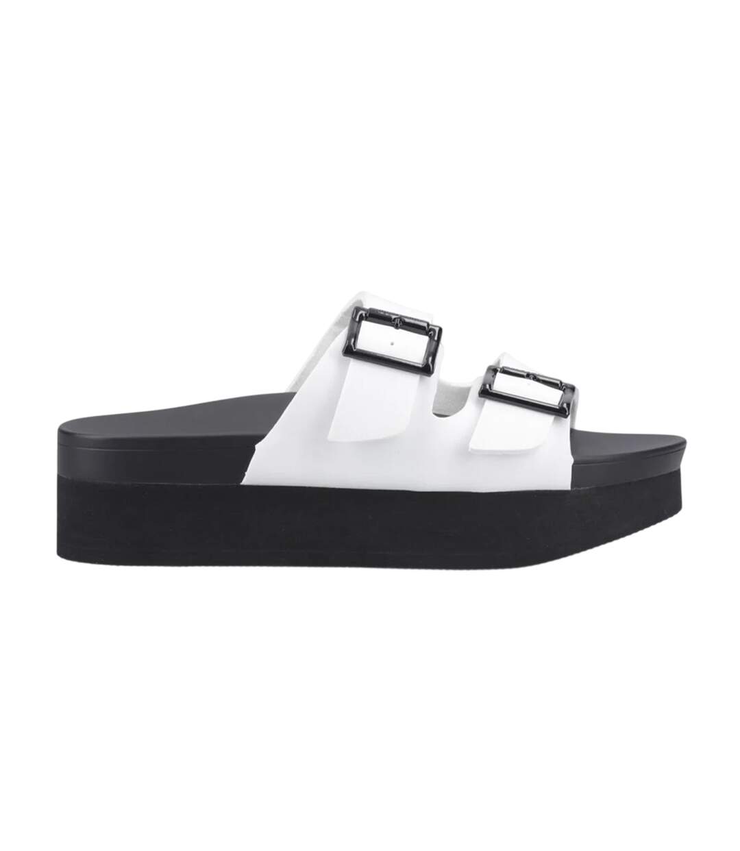 Womens/ladies Esti Plus Pu Sandals White Rocket Dog-1