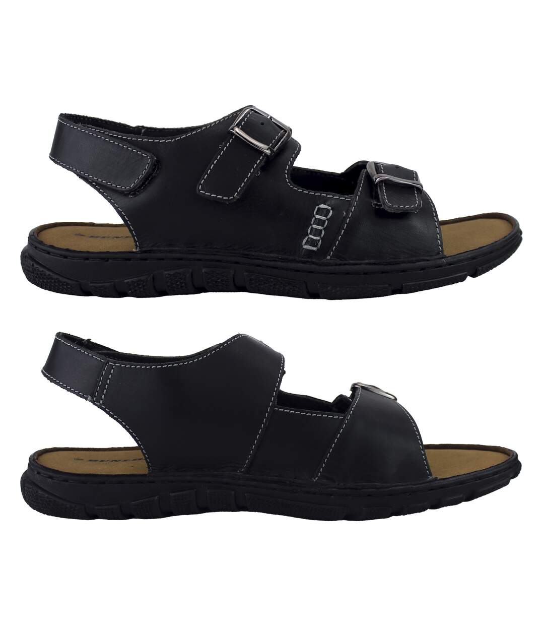 Mens Summer Beach Leather Sandals-3