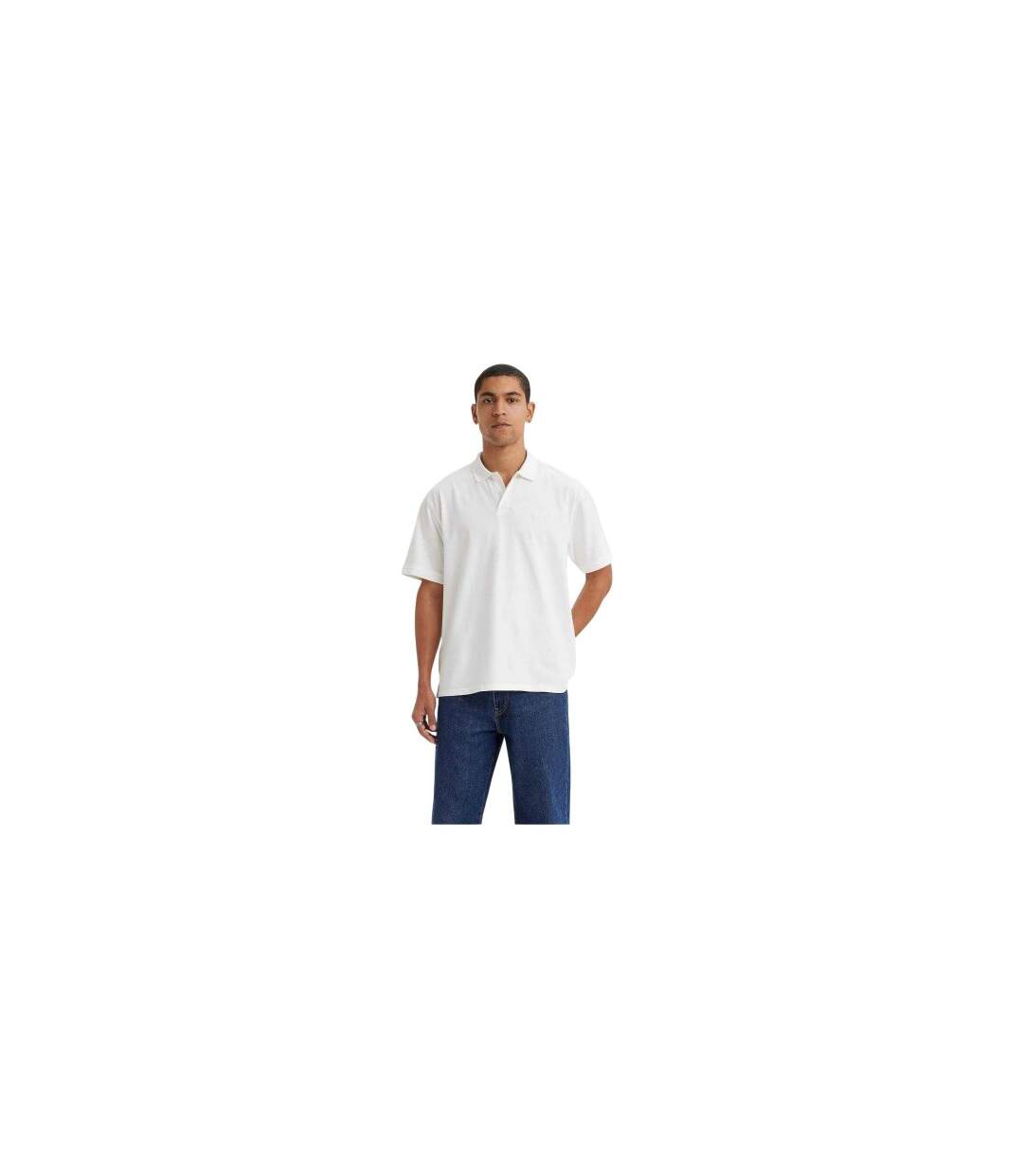 Polo Homme Blanc Vif Ben Sherman-1