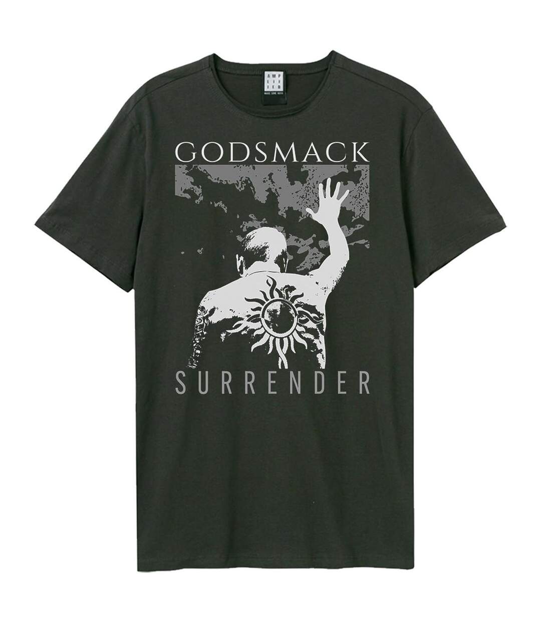 T-shirt Surrender Adulte Charbon Amplified-1