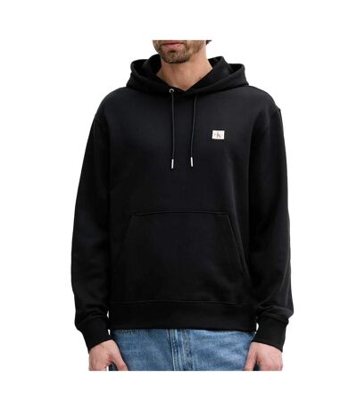 Sweat à capuche noir homme calvin klein jeans 350 - l