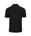 Tee Jays Mens Luxury Stretch Short Sleeve Polo Shirt (Black)