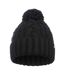 Bonnet À Pompon Motif/style Logo Adulte Noir TOG24-2