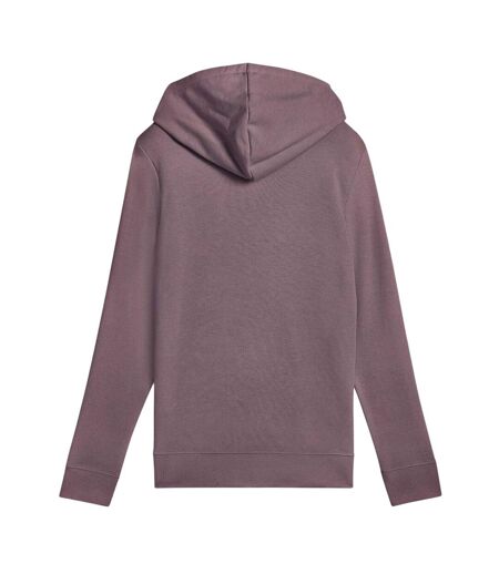 Womens/ladies No.1 Logo Fleece Overhead Hoodie Raisin Puma