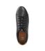 Mens Trez Canvas Low Cut Flat Shoes Black Dune London-4