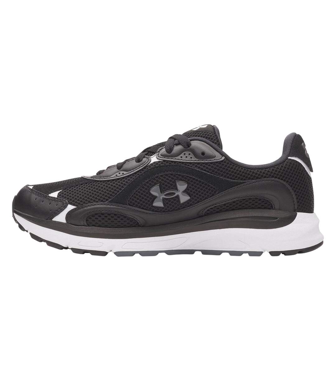 Baskets Motif/style Sportif Tech Homme Noir Gris Under Armour-2