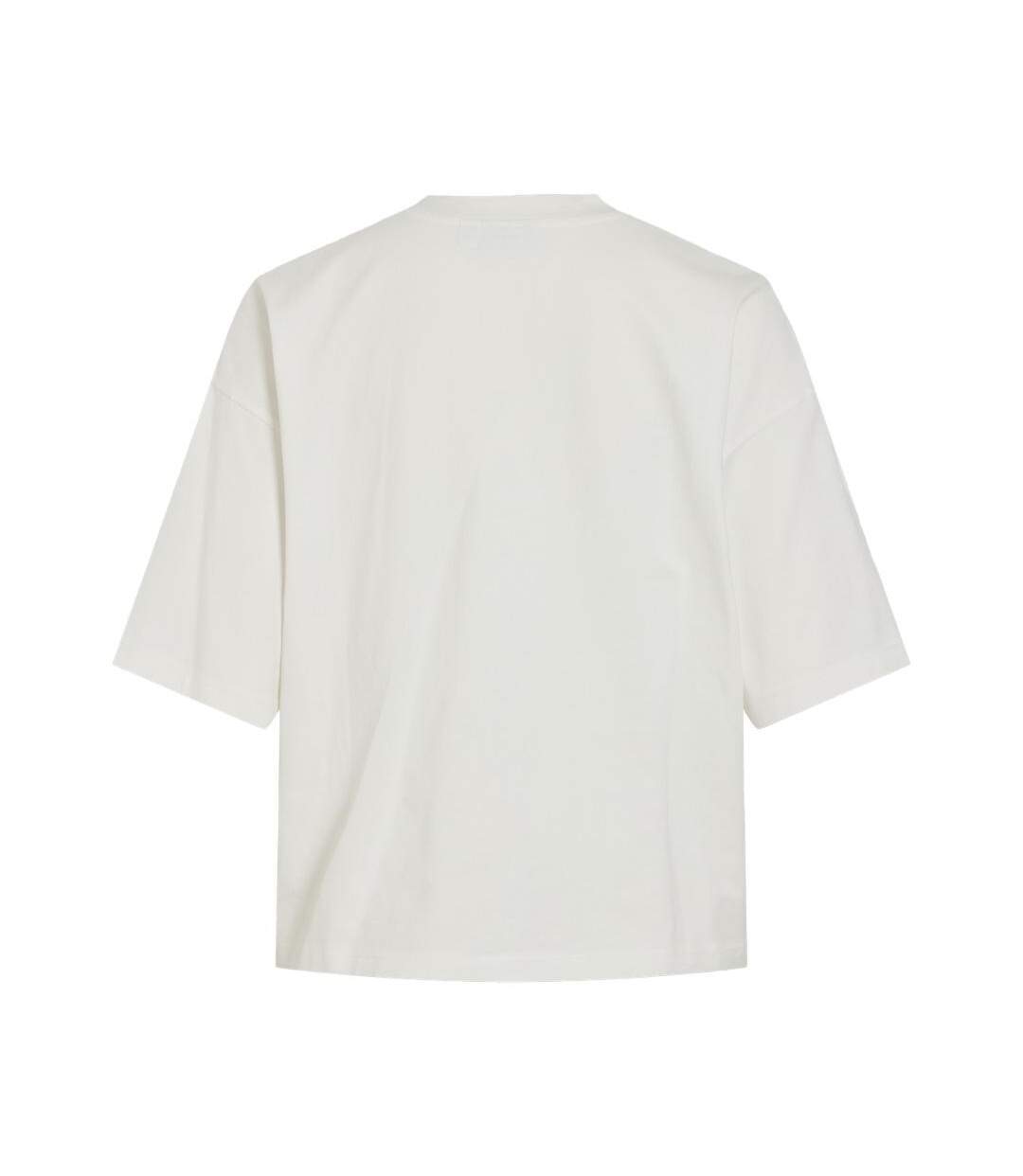 T-Shirt blanc femme vila viziza-2