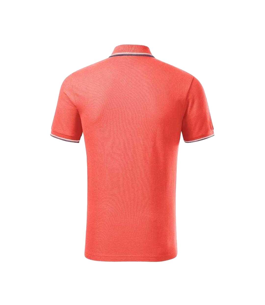 Polo Focus Homme Orange Malfini-2