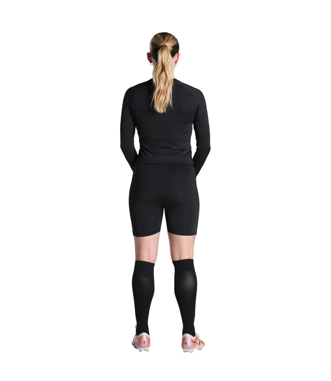 Womens/ladies Vai Base Layer Shorts Black Miss Kick-3