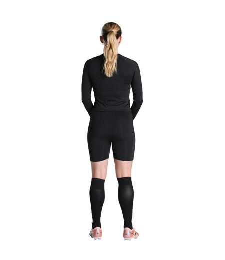 Womens/ladies Vai Base Layer Shorts Black Miss Kick