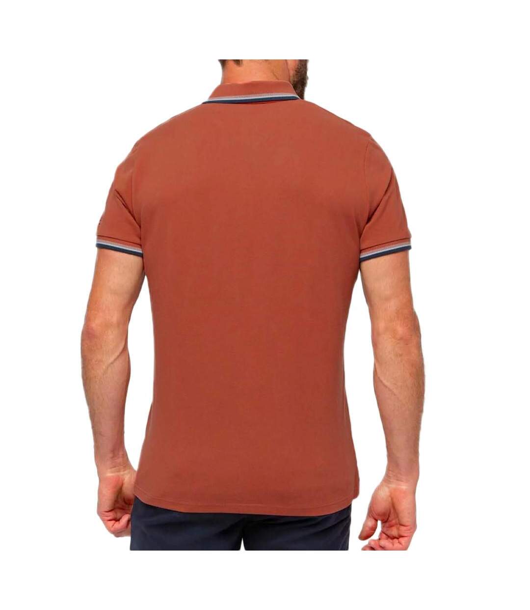 Polo Terracotta Homme TBS Epol - S