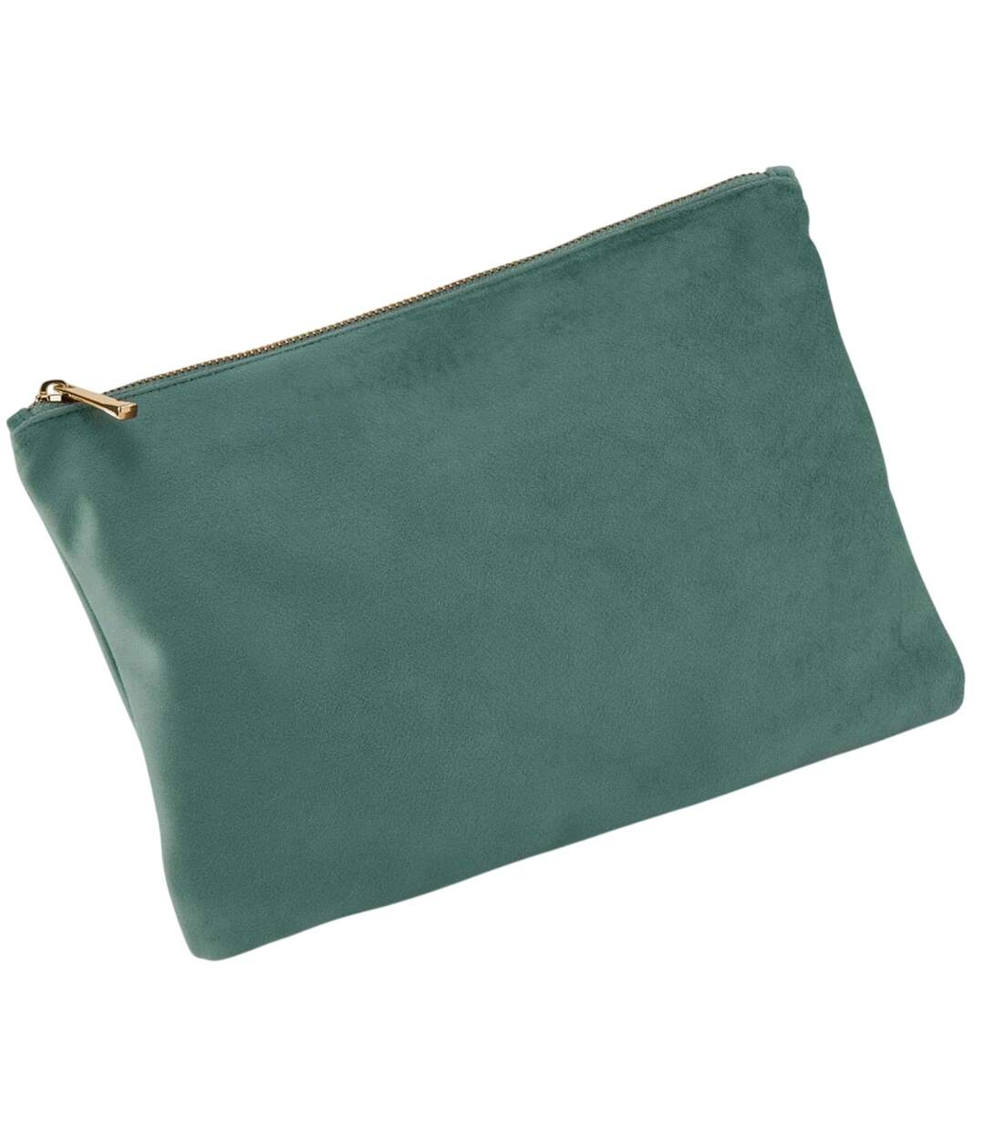 Plain Velvet Pouch L Jade Bagbase-2
