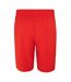 Childrens/kids Team Shorts Red Sondico-2