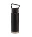 On the go handle leakproof vacuum insulated water bottle one size black XD Collection-3