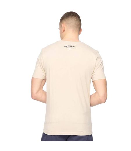 T-shirt Squarebox Homme Gris Pâle Crosshatch