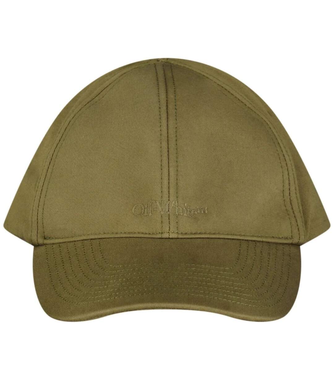 Casquette De Baseball Motif/style Logo Vert Off-White-1
