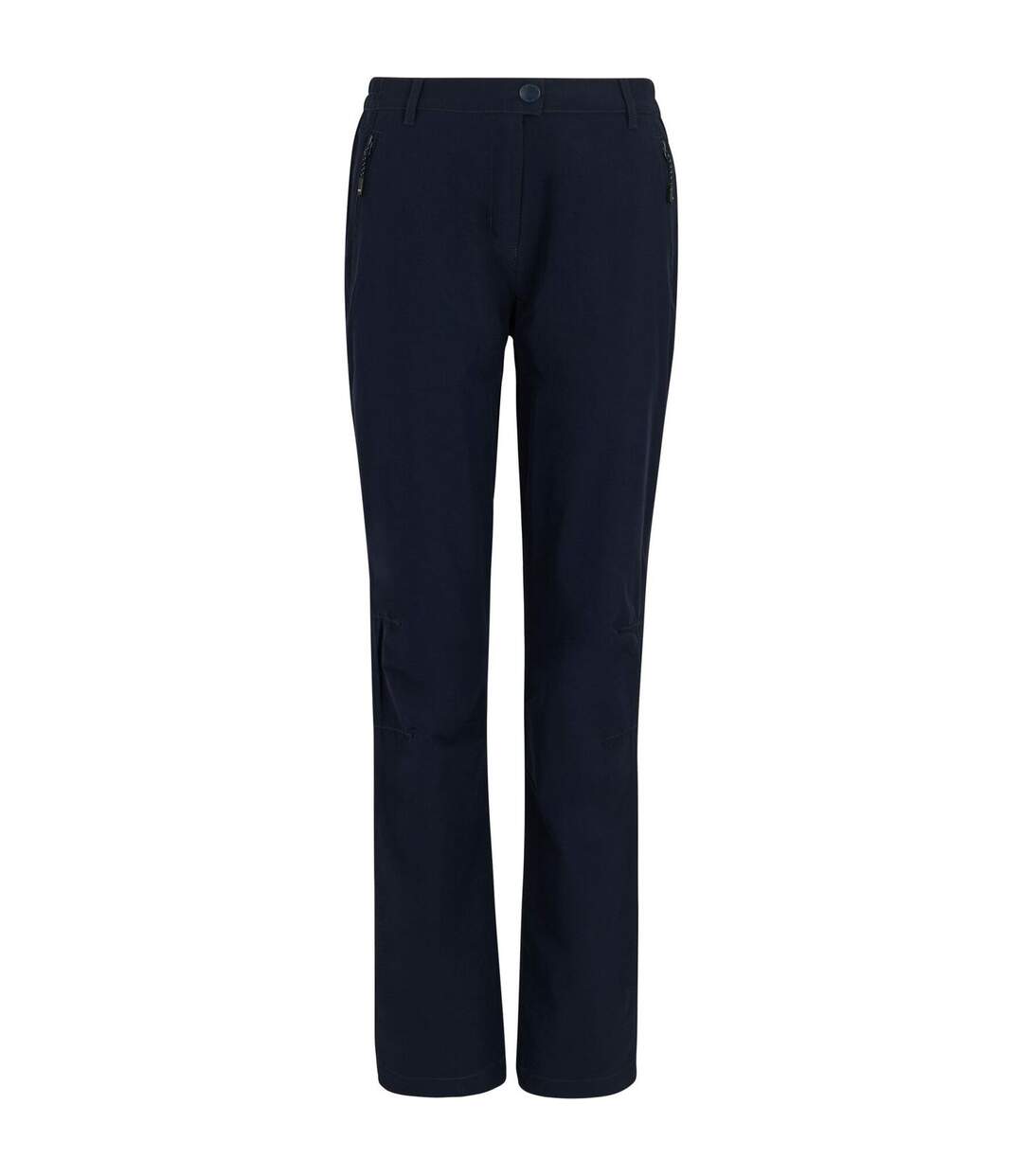 Pantalon De Randonnée À Taille Semi-élastiquée Highton Femme Bleu Marine Regatta-1