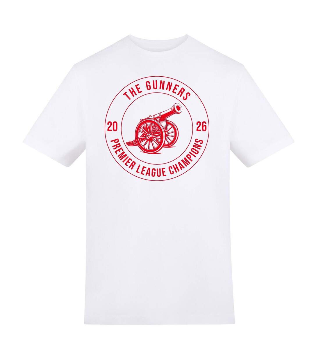 T-shirt Motif/style Arsenal Fc The Gunners Pl Winners Adulte Rétro AWD-1