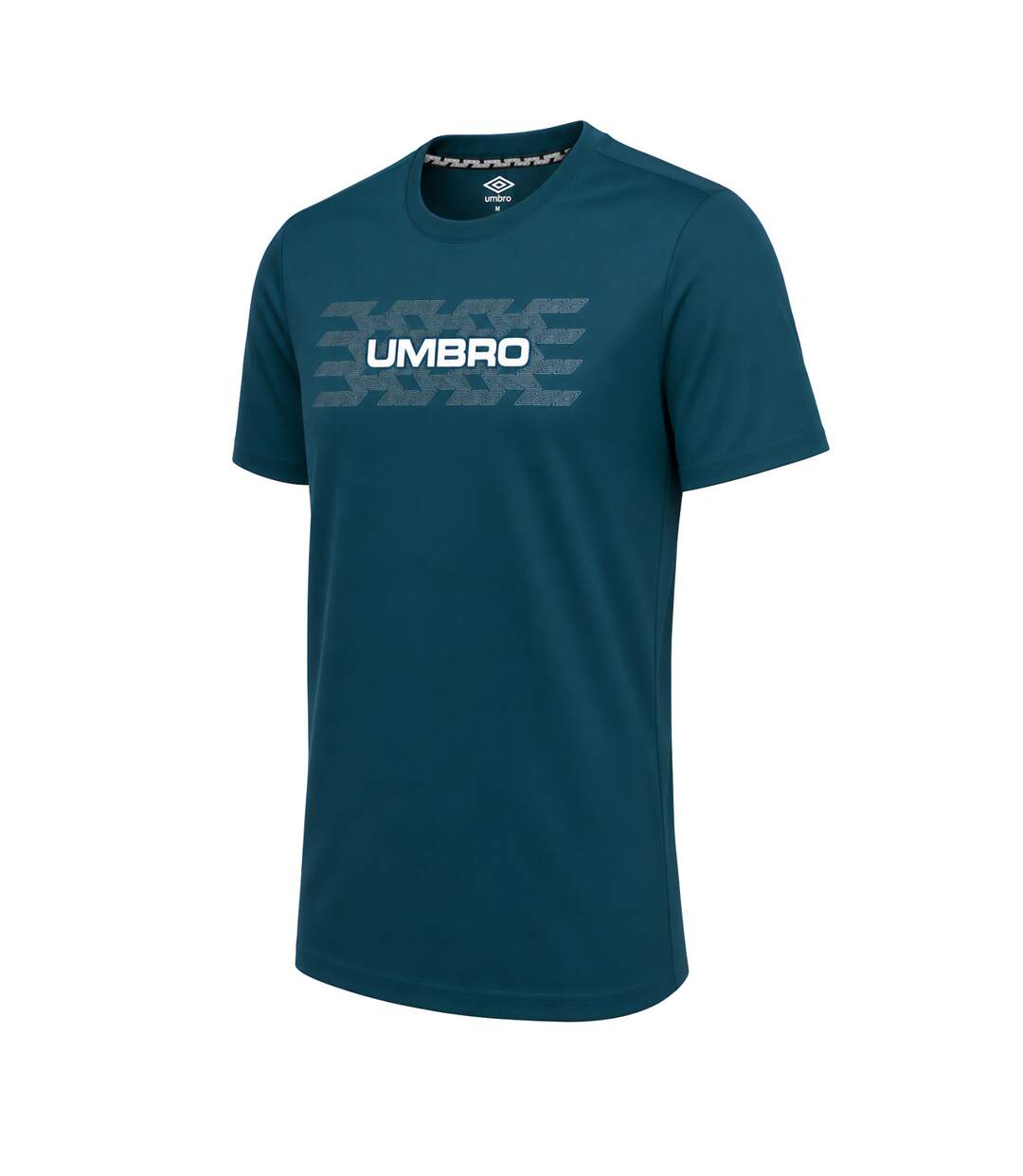 Teeshirt homme col rond léger et confortable avec logo floqué 1224680 Umbro-2