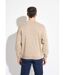 Pull maille fantaisie laine col V manches longues-2
