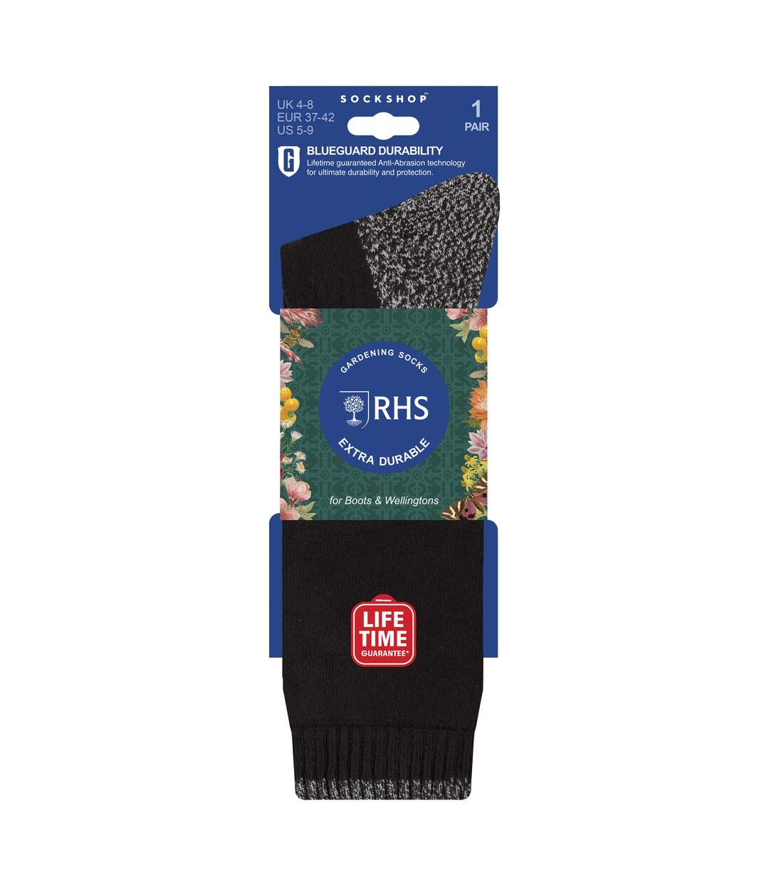 Ladies Long Heavy Duty Boot Socks | Long Lasting Gardening Socks-2