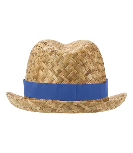 Chapeau d´été pricus adulte naturel / bleu roi Floso