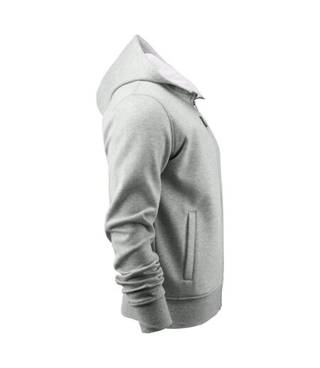 Veste À Capuche Homme Gris Chiné Chiné James Harvest