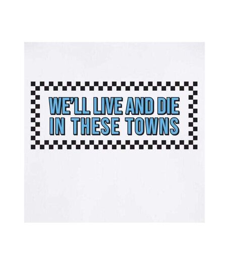 Mens We´ll Live And Die In These Towns Coventry City Fc T-shirt Sky Blue White AWD