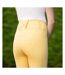 Womens/ladies Champion Show Rider Competition Breeches Canary Yellow Supreme Products-1