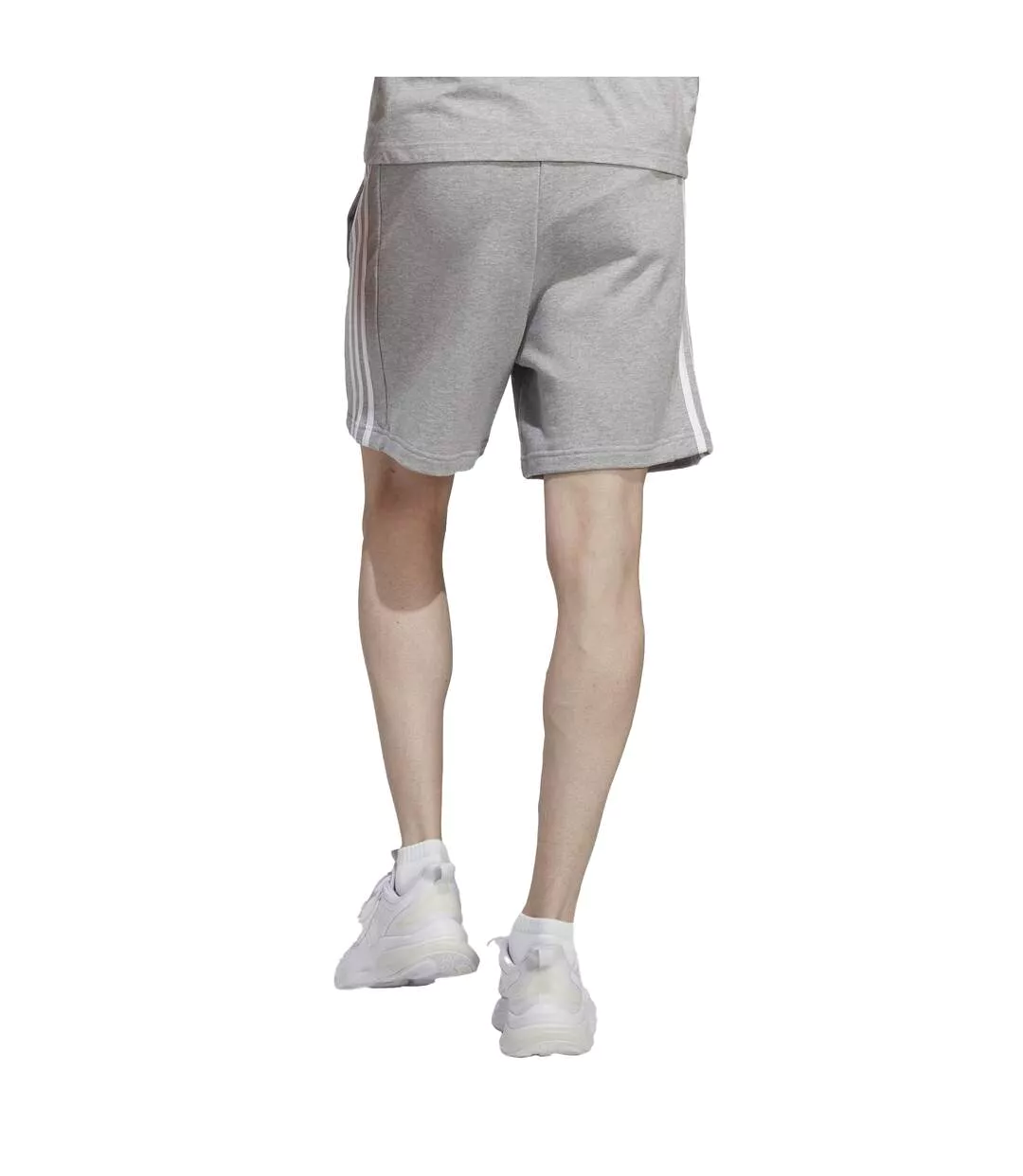Short Style 3 Rayures Essentials Homme Gris Adidas-2