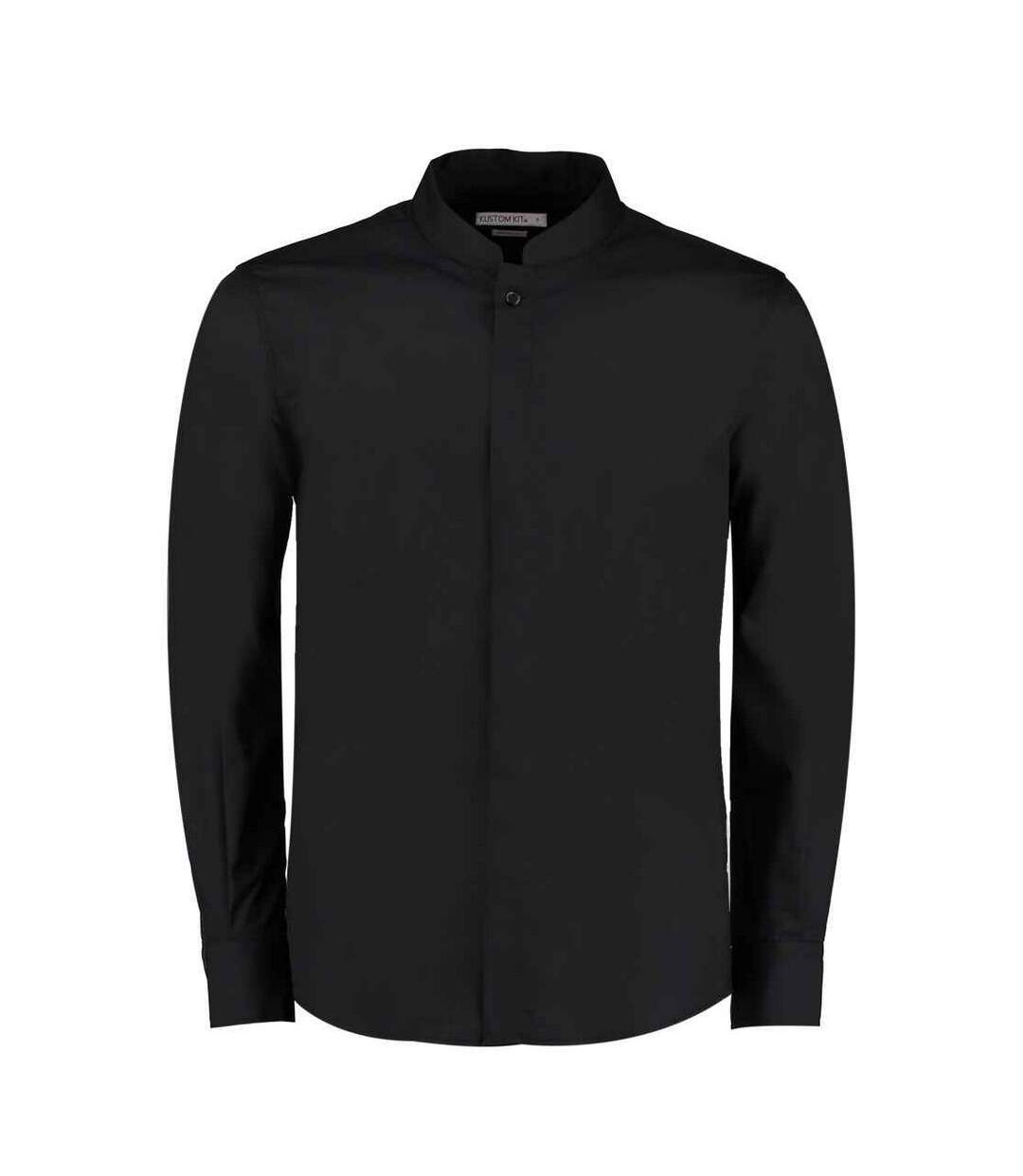 Chemise homme noir Kustom Kit Kustom Kit